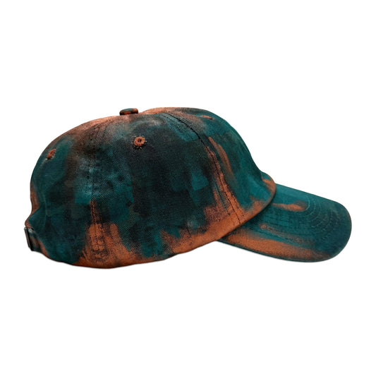 Suture Studios Hand Painted Copper Patina 6-Panel Hat
