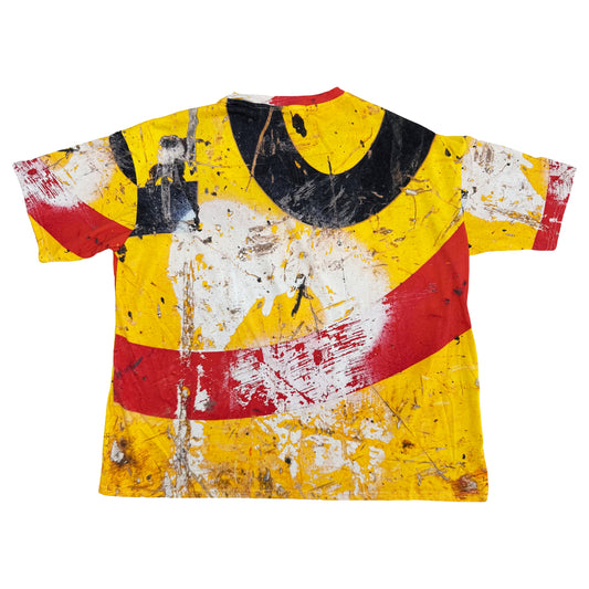 Suture Studios Road Construction All Over Graphic Oversized T-shirt