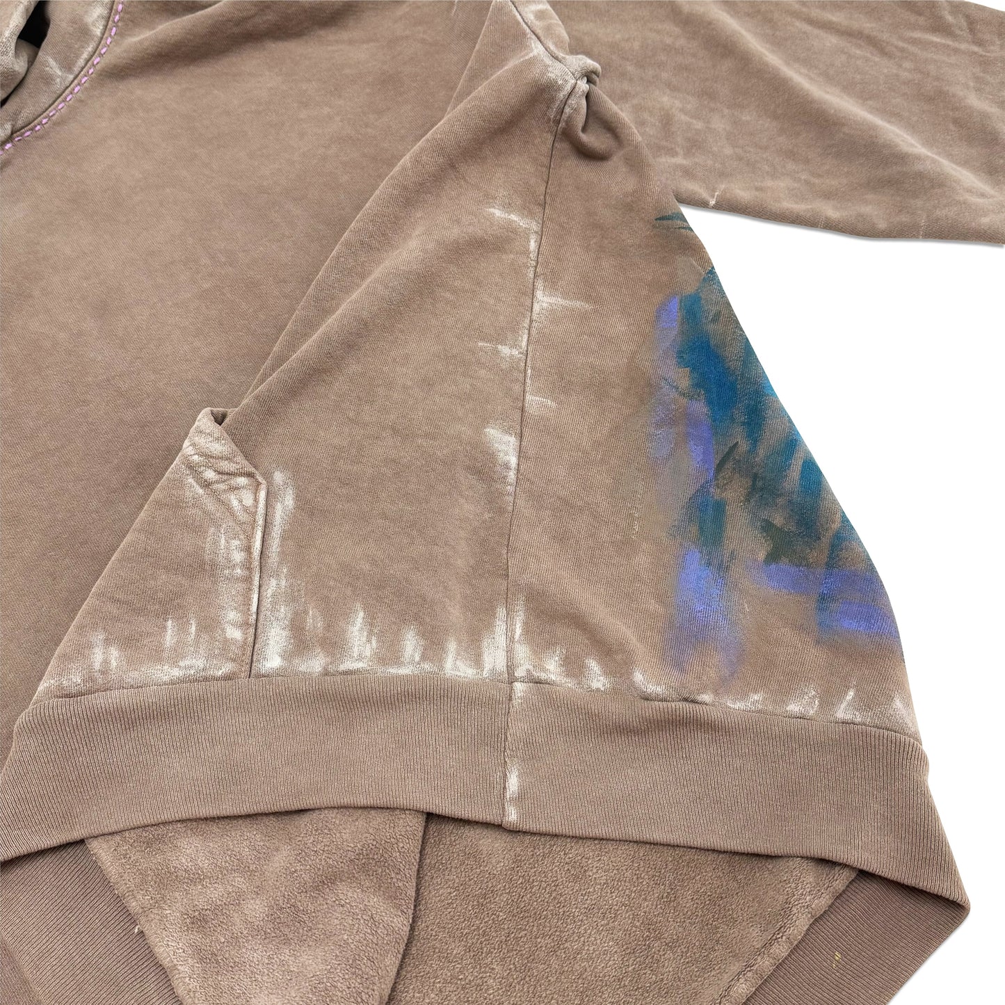 Suture Studios The Aspirer Hand Painted Embroidered Hoodie Extra Large