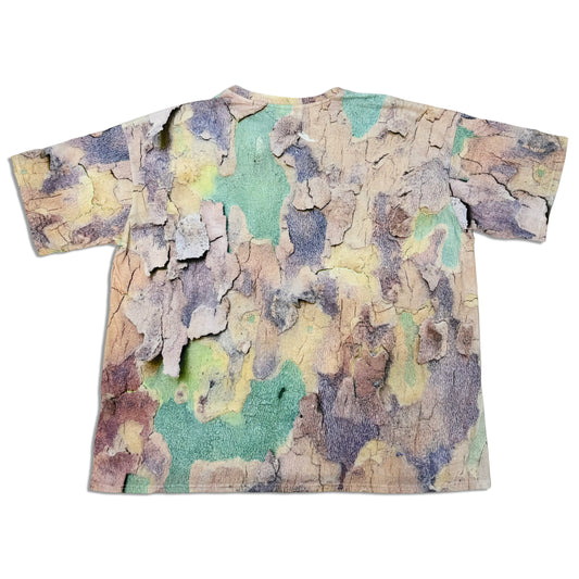 Suture Studios Tree Bark Camouflage All Over Pattern T-shirt