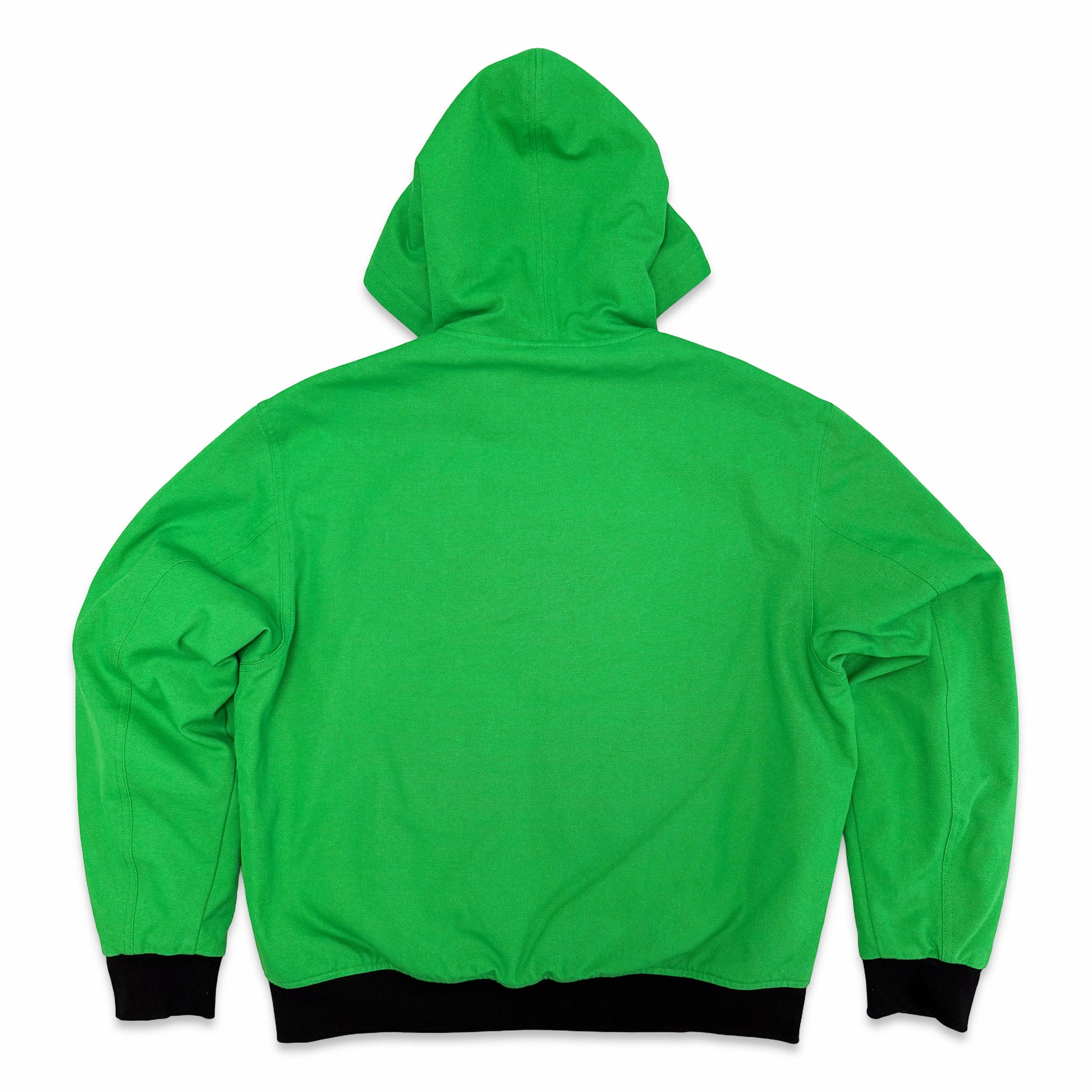 Suture Studios 12oz. Canvas Hooded Work Jacket Green Leopard