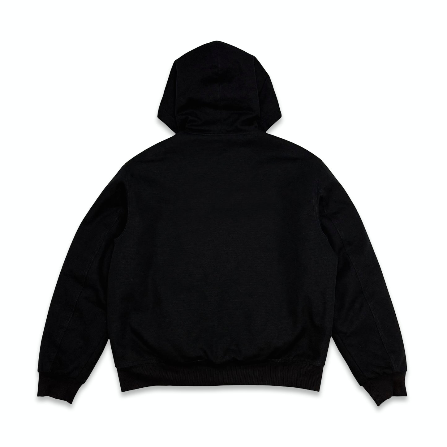 Suture Studios 16oz Canvas Hooded Work Jacket Black Leopard