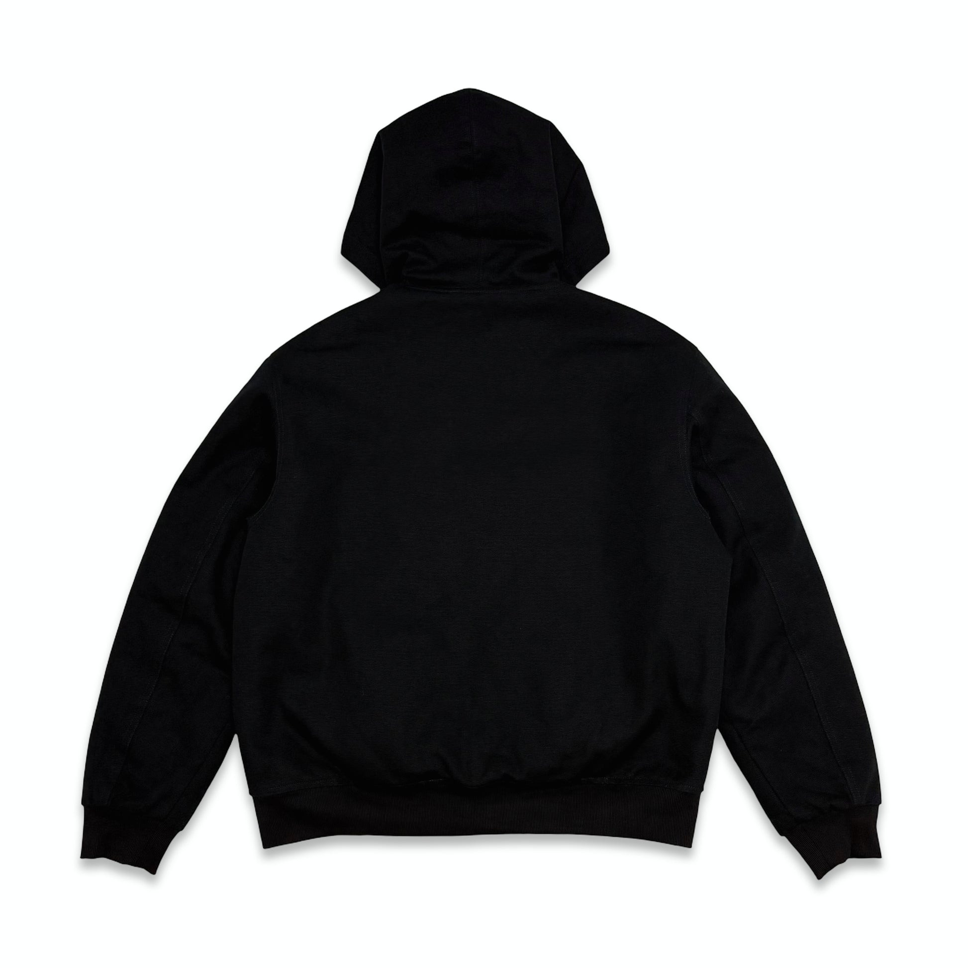 Suture Studios 16oz Canvas Hooded Work Jacket Black Leopard