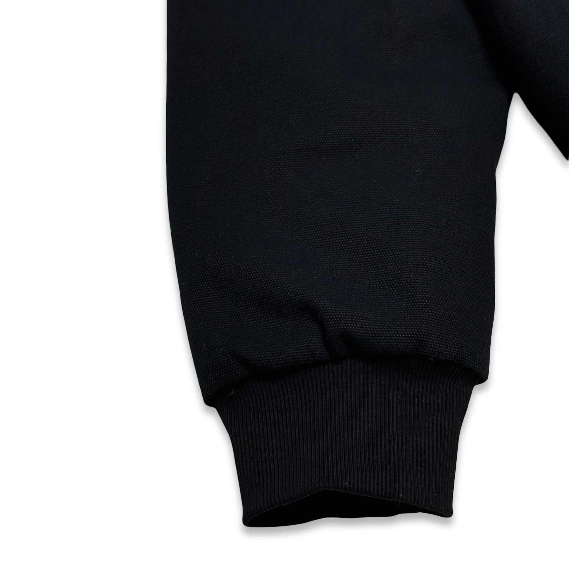 Suture Studios 16oz Canvas Hooded Work Jacket Black Leopard