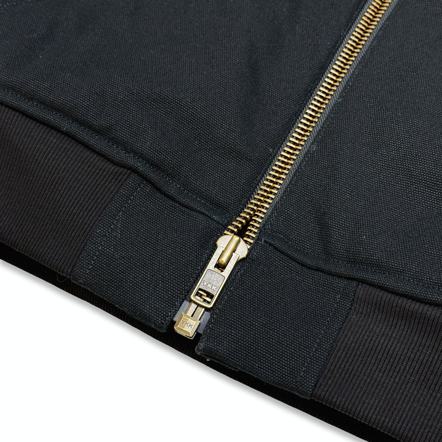 Suture Studios 16oz Canvas Hooded Work Jacket Black Leopard