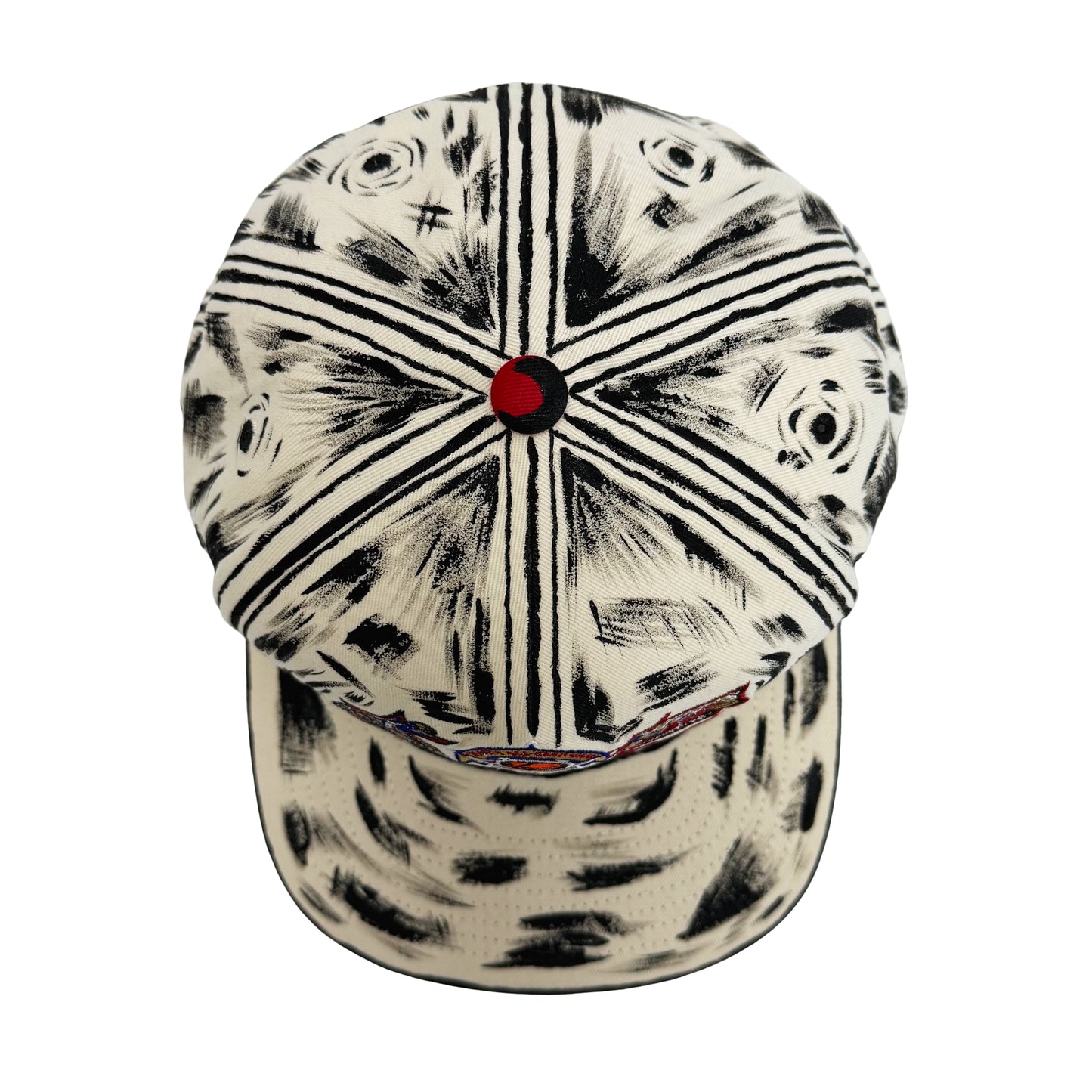 Suture Studios 1 of 1 Hand Painted Philadelphia 76ers 6-Panel Hat