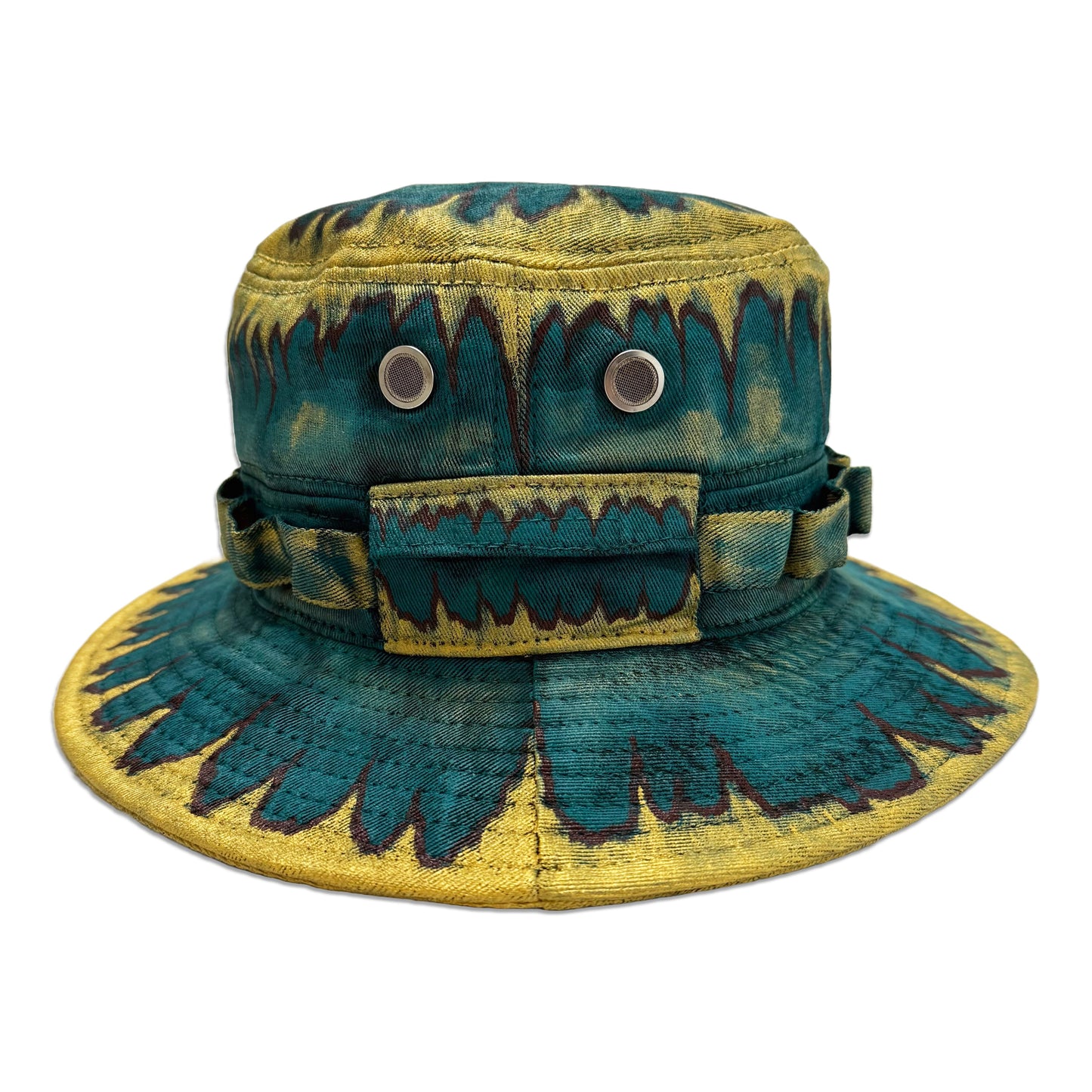 Suture Studios 1 of 1 Oxidized Bronze Hand Painted Boonie Hat