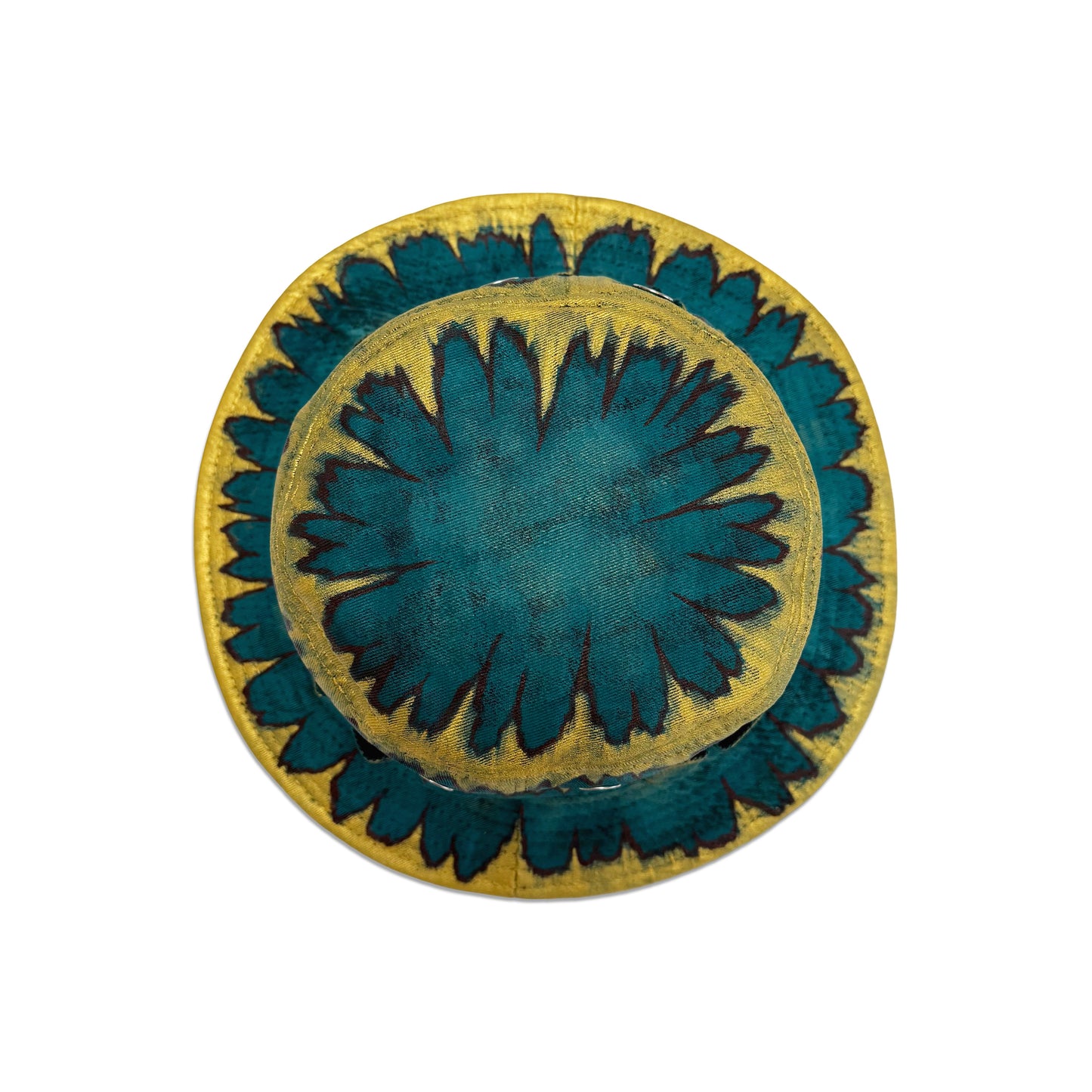 Suture Studios 1 of 1 Oxidized Bronze Hand Painted Boonie Hat