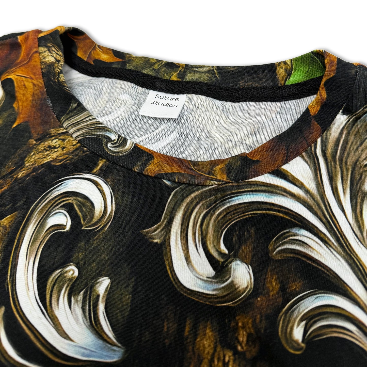 Suture Studios Baroque Realtree Camouflage All Over Graphic Oversized T-shirt