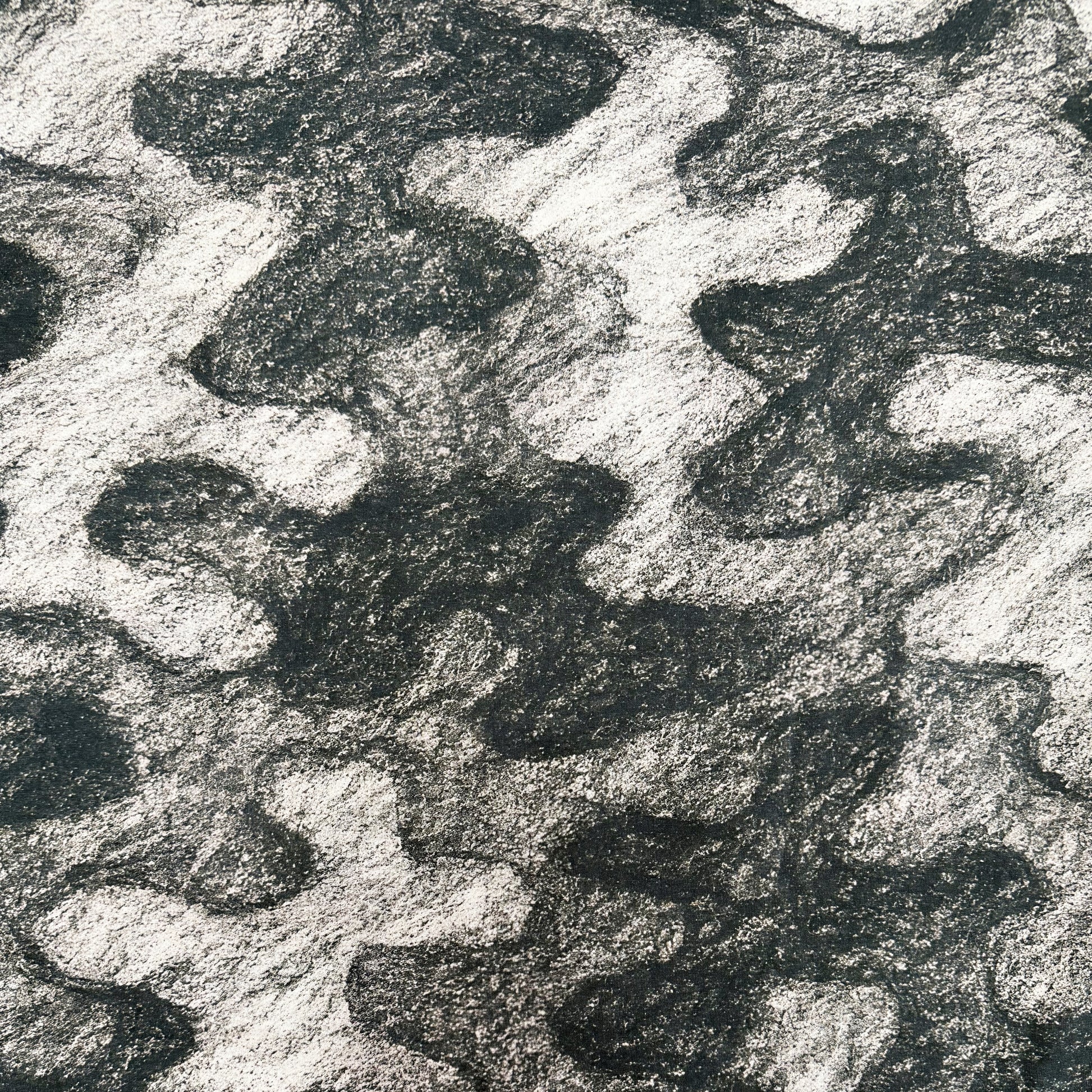 Suture Studios Charcoal Camouflage All Over Graphic Oversized T-shirt