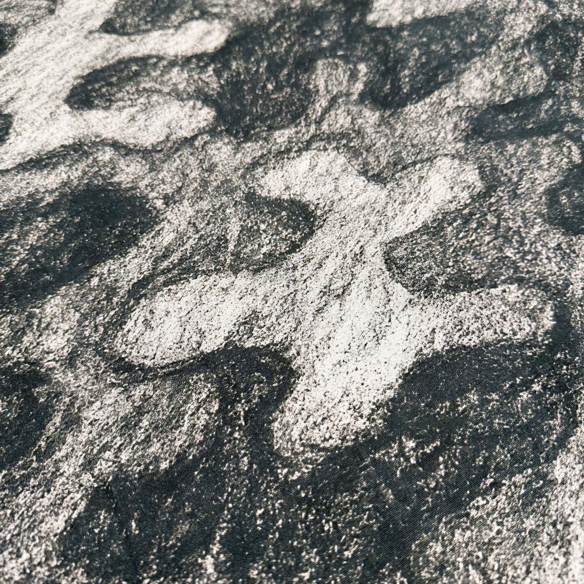 Suture Studios Charcoal Camouflage All Over Graphic Oversized T-shirt