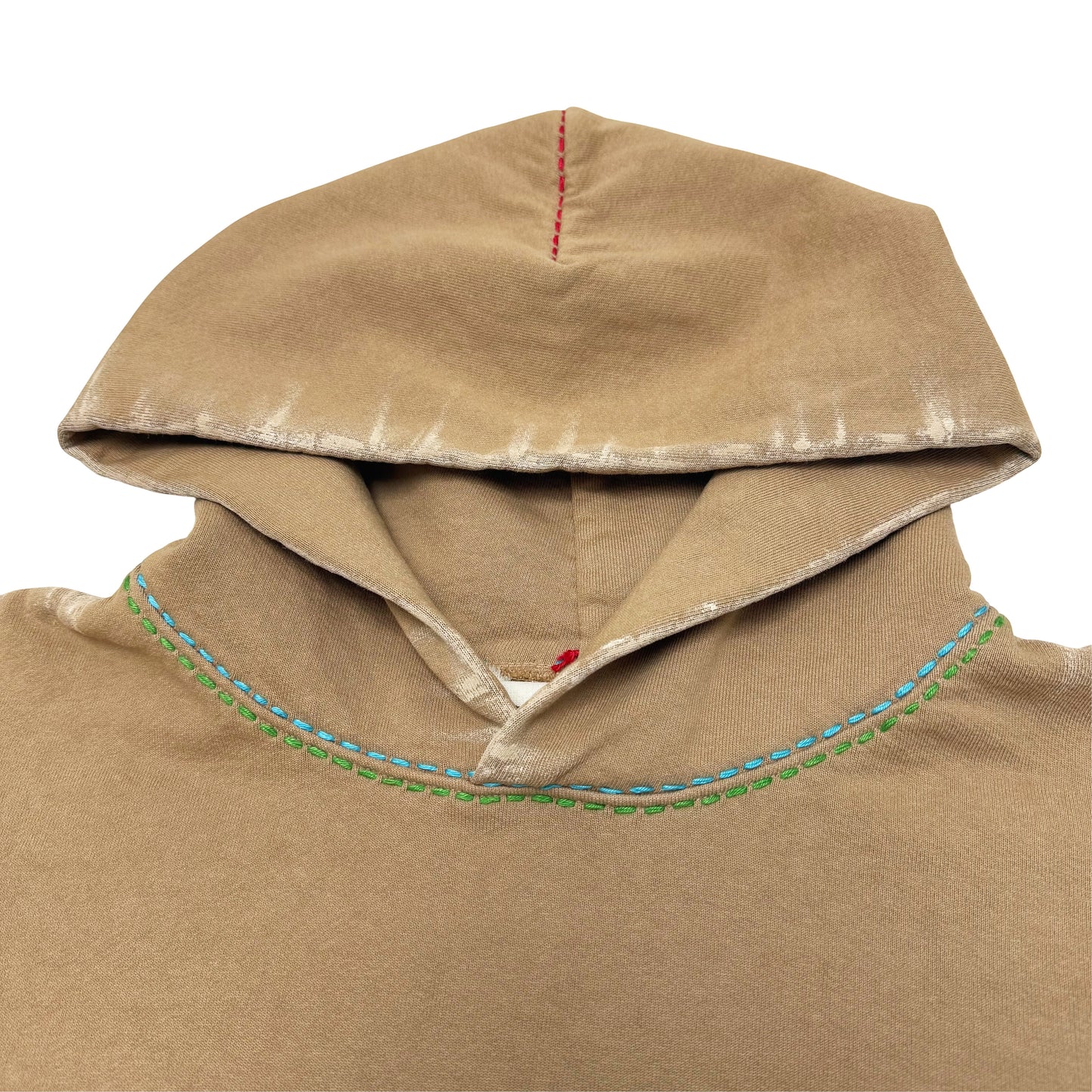 Suture Studios Consume Hand Painted Embroidered Hoodie Large