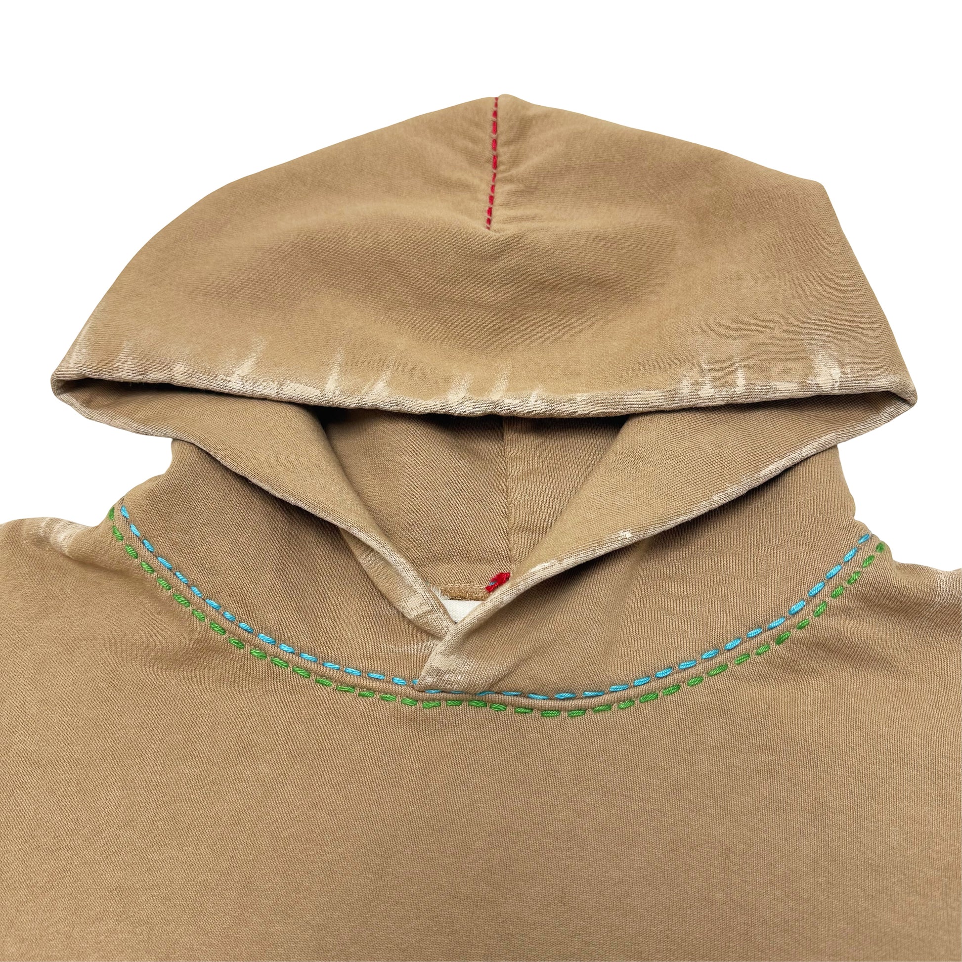 Suture Studios Consume Hand Painted Embroidered Hoodie Large
