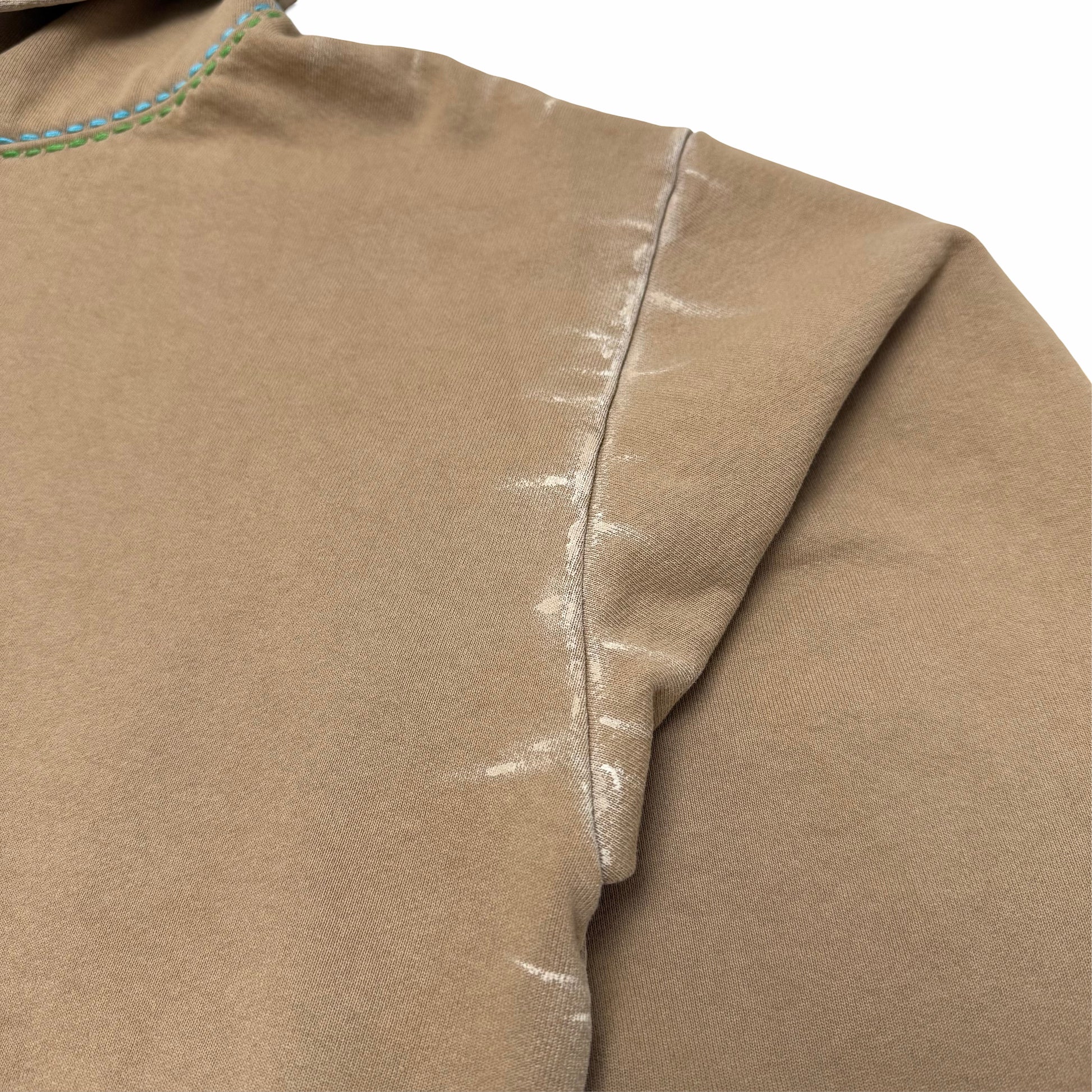 Suture Studios Consume Hand Painted Embroidered Hoodie Large