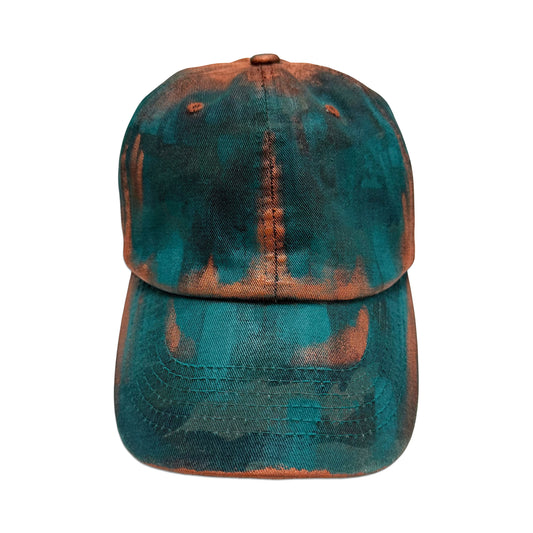 Suture Studios Hand Painted Copper Patina 6-Panel Hat