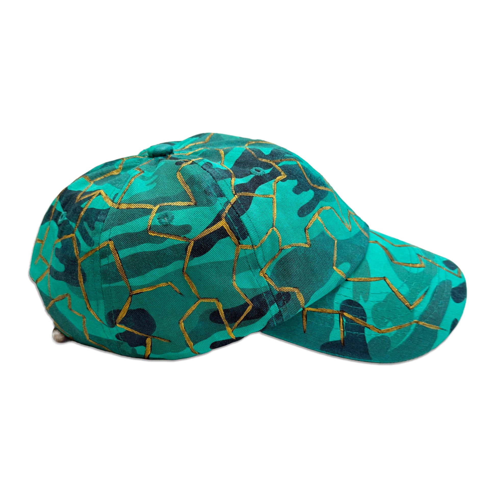 Suture Studios Hand Painted Kintsugi 6-Panel Hat