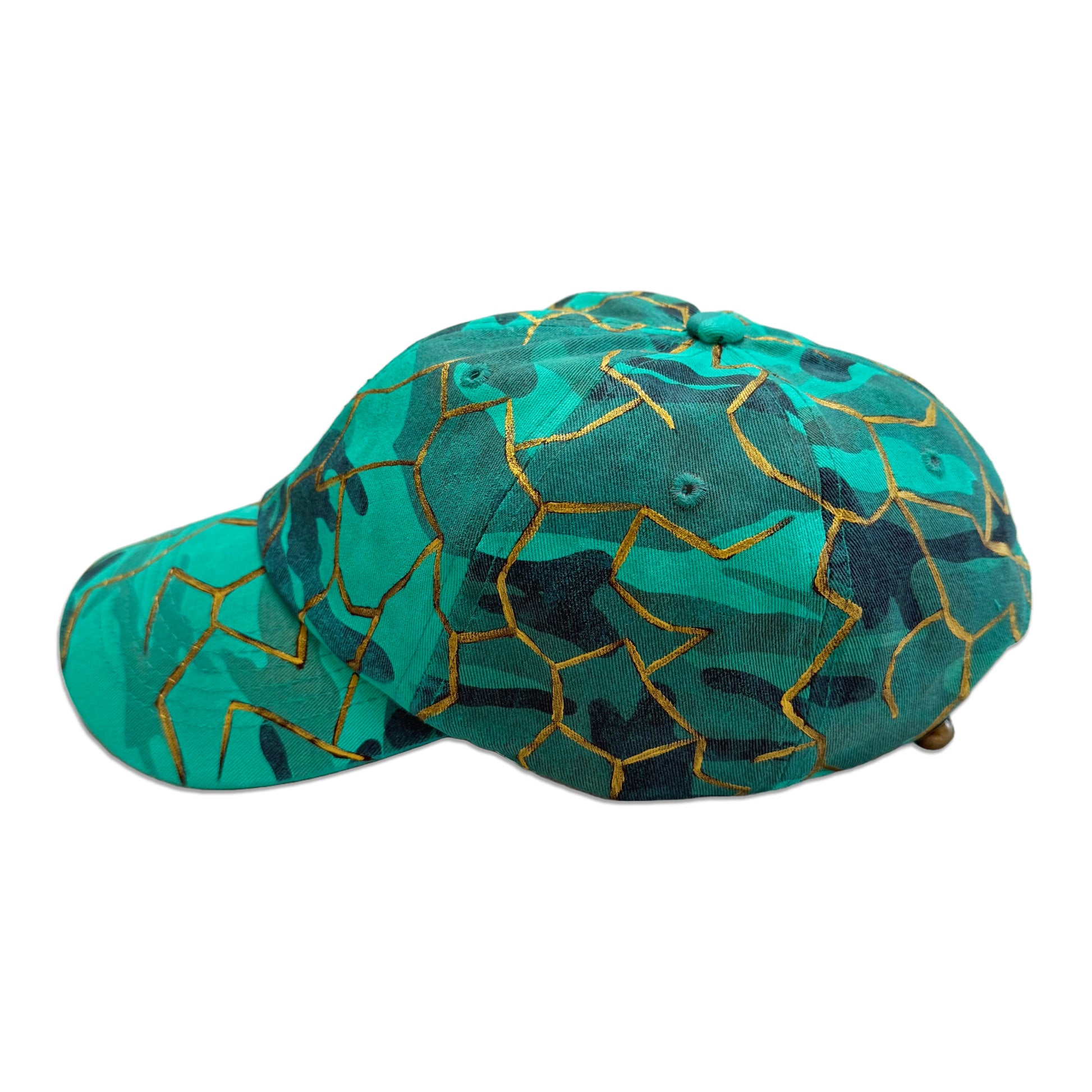 Suture Studios Hand Painted Kintsugi 6-Panel Hat
