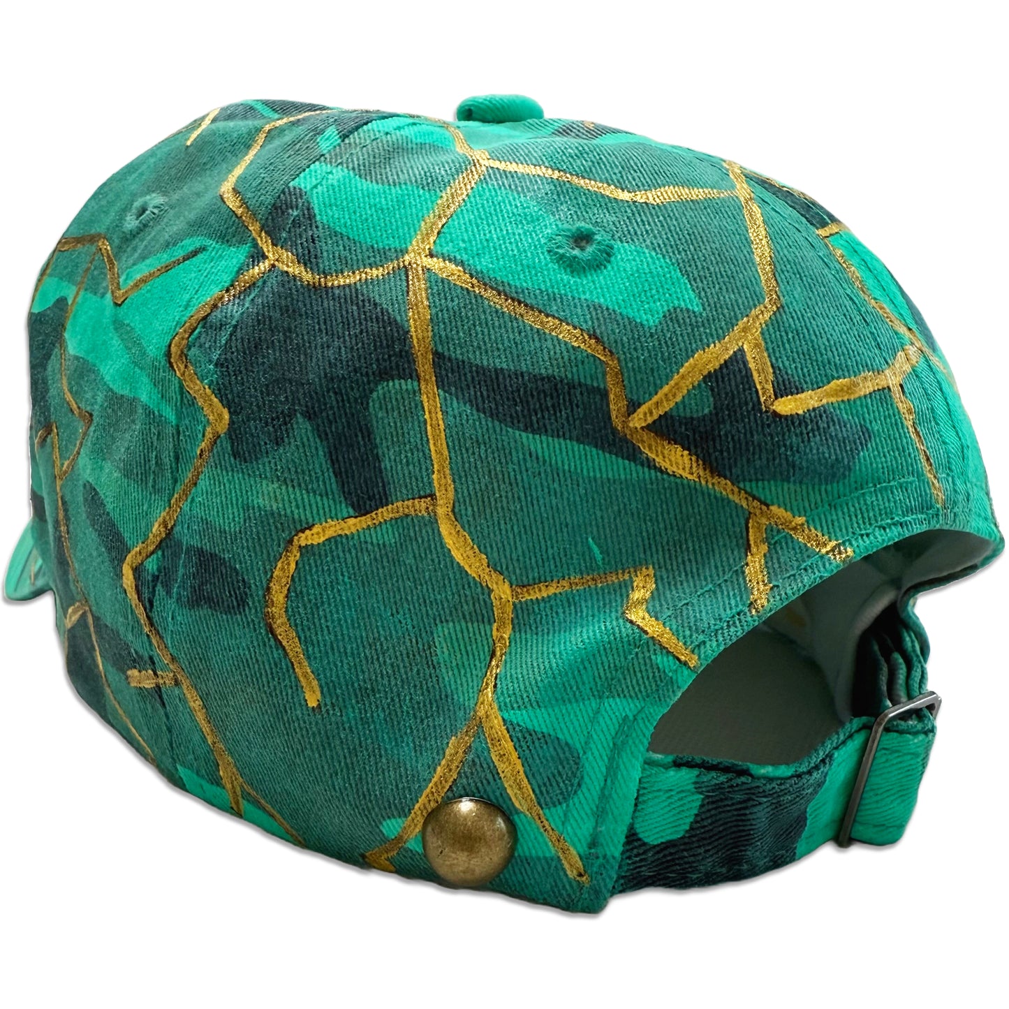 Suture Studios Hand Painted Kintsugi 6-Panel Hat