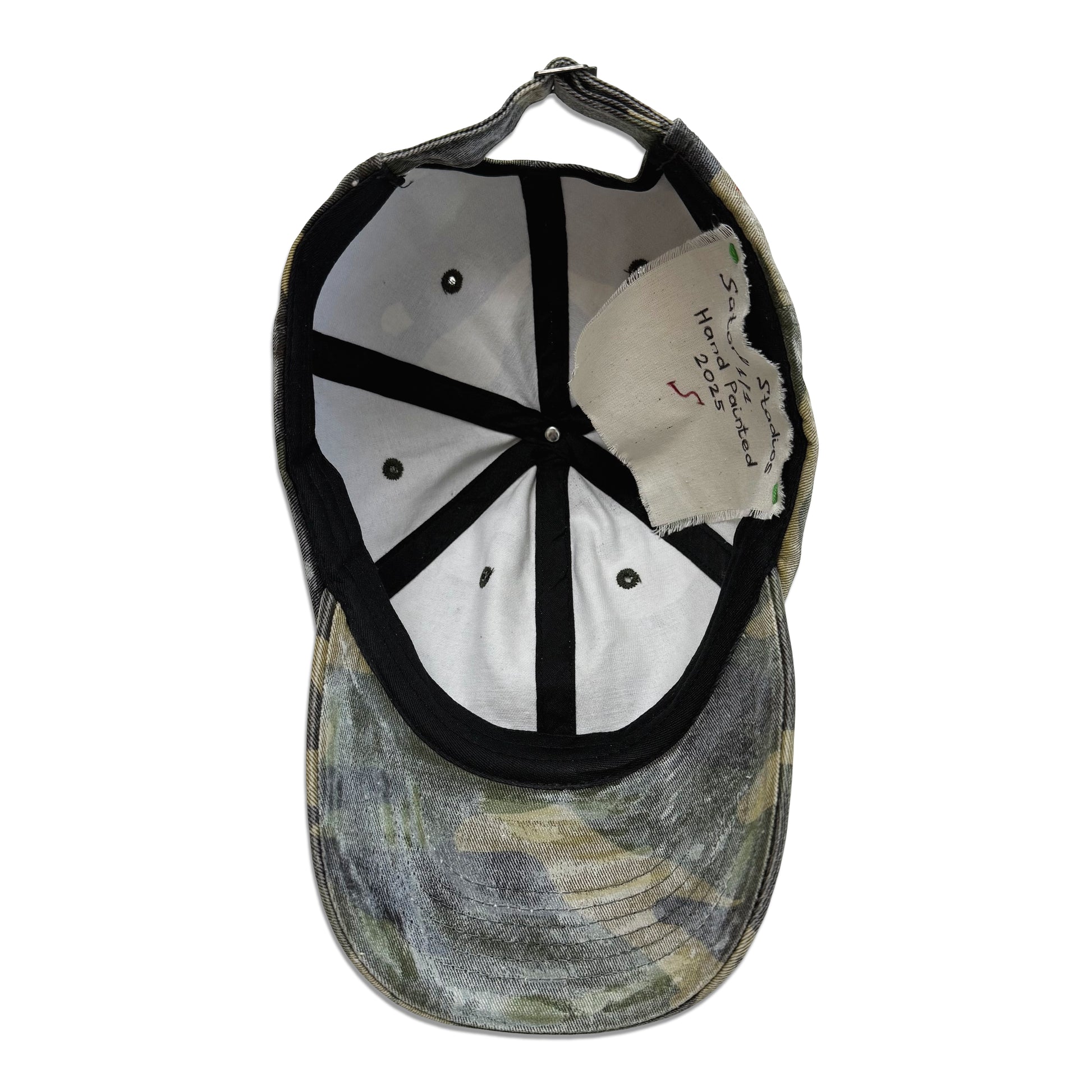 Suture Studios Hand Painted Life Cycle 6-Panel Camouflage Hat