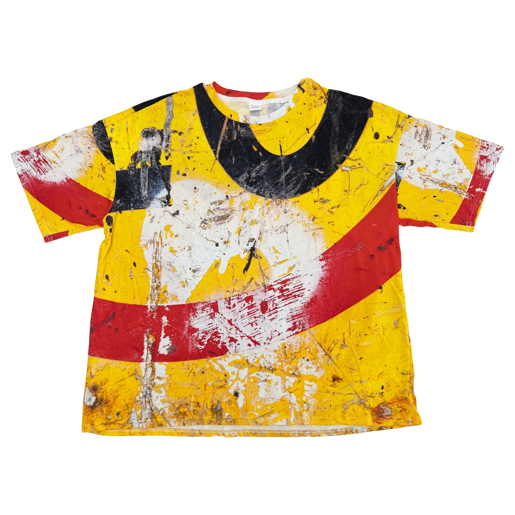Suture Studios Road Construction All Over Graphic Oversized T-shirt