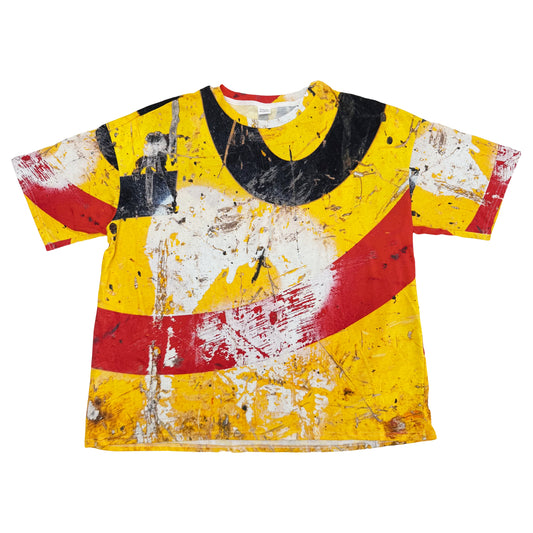 Suture Studios Road Construction All Over Graphic Oversized T-shirt