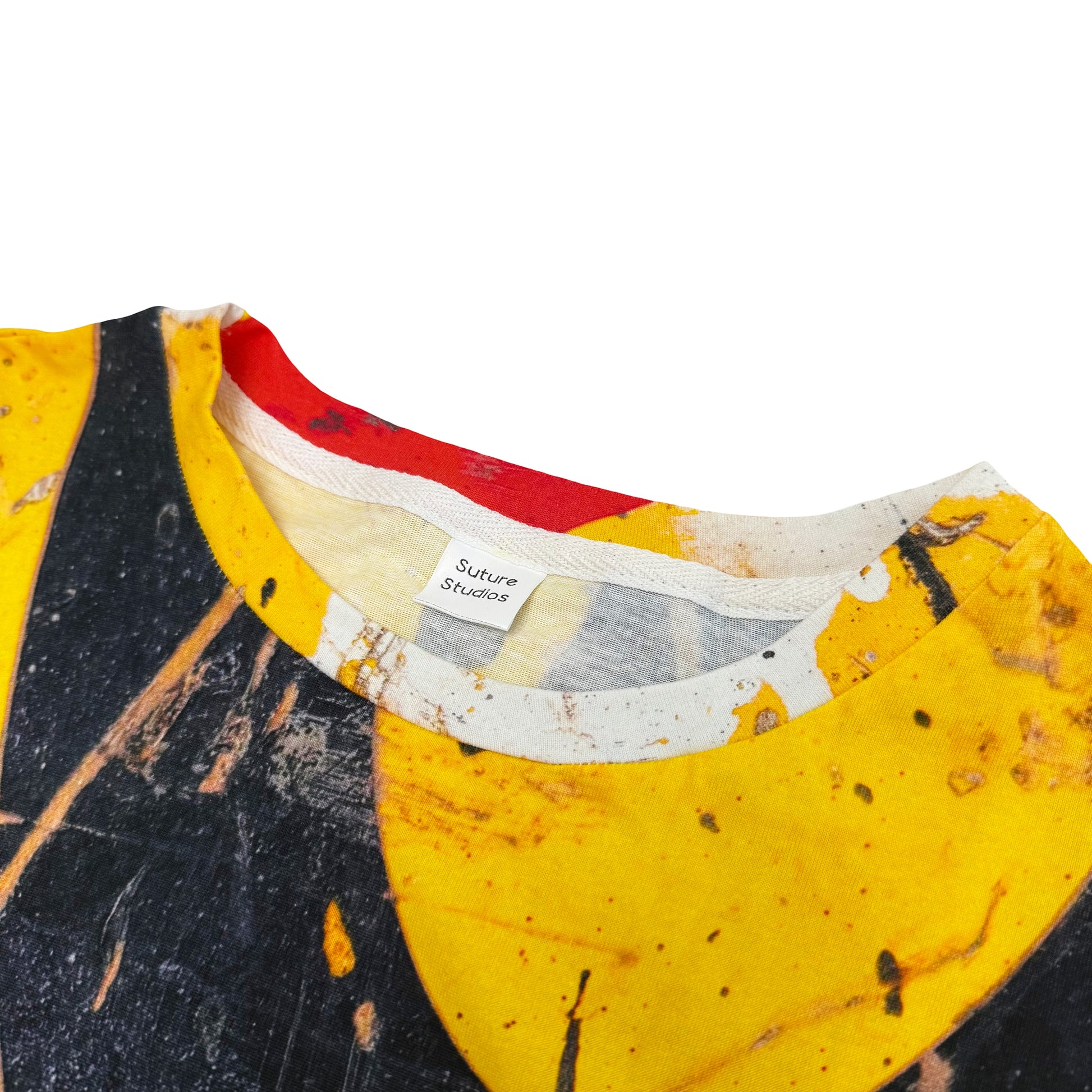 Suture Studios Road Construction All Over Graphic Oversized T-shirt