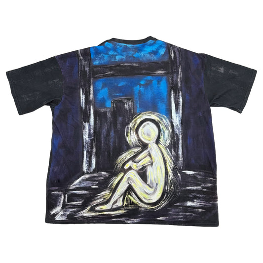 Suture Studios The Loner All Over Graphic Oversized T-shirt